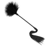 PLATEYTR Plumeau en Silicone avec Pompons pour Couple Noir