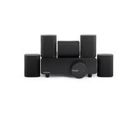 PLATIN - Système Home Cinéma 5.1 Compact sans Fil WiSA - Son 24-bit Haute Fidélité - Latence Ultra-Faible - Contrôle par App