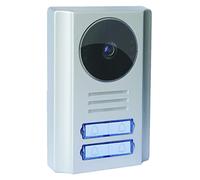 Platine 4 Boutons 4B2 Interphone Vidéo Collectif, Caméra HD, 4 Logements | SCS Sentinel PMP0014, Jusqu’à 4 Logements, Caméra 700 TVL, Vision Nocturne - Angle 110°, Résistante À L’Eau