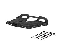 PLATINE A POUR TOP CASE SHAD ALUMINIUM NOIR AVEC KIT VISSERIE COMPATIBLE GAMME