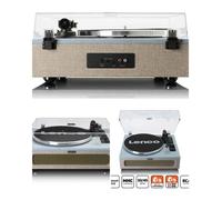 Platine Bluetooth - LENCO - Rétro - 4 haut-parleurs intégrés - Bluetooth 5.0 - 33/45 tours