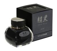 Platine, bouteille d'encre - Noir carbone CHOU Kuro (60 ml).