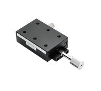Platine coulissante optique, plateforme linéaire à déplacement manuel, table coulissante à queue d'aronde, axes X XSLC60/XSLC90(XSLC60)