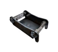 PLATINE D'ADAPTATION MBI CR30 POUR ATTACHE-RAPIDE - PLATINE-MBICR30 - SLANETRAC