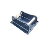 PLATINE D'ADAPTATION MBI CR40 POUR ATTACHE-RAPIDE - PLATINE-MBICR40 - SLANETRAC