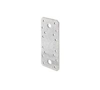 Platine d'assemblage - acier, galvanisée Sendzimir, 135 x 55 mm/15 pcs