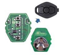 Platine de clé de voiture - 1 émetteur 434 MHz + 1 pile compatible avec BMW