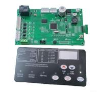 Platine de commande 42002-0007S Kit de rechange pour chauffage de piscine et chauffage de spa avec interrupteur - Laminé FR2 étanche 6 x 3,48 pouces