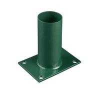 Platine de fixation diamètre 60 mm pour portillon grillagé Vert