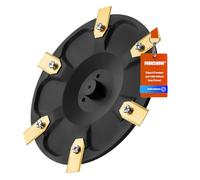 Platine de Lame + 6 pièces de Lames Compatible avec Les Robots-tondeuses Segway Navimow i105E, i108E i110E & i205 AWD, i208 AWD, Disque de Lame pour Robot Tondeuse Plateau Rotatif pour Robot Tondeuse