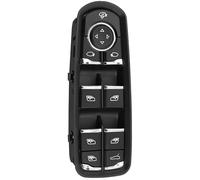 Platine de Lève Vitre Noire Chrome Avant Gauche Côté Conducteur compatible avec MACAN PANAMERA - 7PP959858RDML 7PP959858