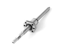 Platine de mouvement usinée en bout C7 SFS1210, vis à billes de 12 mm de diamètre, pas de 10 mm, écrou à billes SF, course de 150 à 800 mm(700mm)