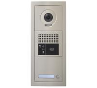 Platine de rue 1 bouton GT vidéo modulaire 1 x 3 modules sans boucle magnétique GTBVH1PSBM - Aiphone 200293