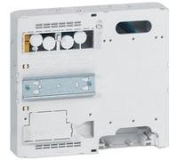 Platine disjoncteur branchement et compteur 225x250x45mm pour Drivia 13 et 18 - LEGRAND - 401181 Noir G