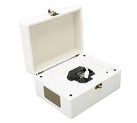 Platine disque CD, lecteur CD support pour platine disque professionnel AUX USB avec télécommande pour la maison (blanc)