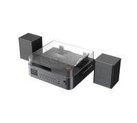 Reflexion Tuner Hi-Fi noir, marron DAB+, Lecteur CD, Bluetooth®