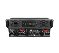 Platine DJ, Amplificateur de puissance numérique professionnel 4 canaux 2U Classe D Équipement de sonorisation DJ Amp CD4400 for performances de groupe de musique