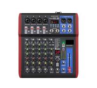 Platine DJ, Console de mixage DJ 99DSP - 2 entrées/ligne, E/S MP3/USB, effets d'égalisation et de retard 20 Hz-30 kHz(6 Channels)