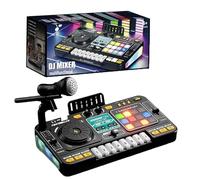 Platine Dj Enfant,Dj Enfant,Table De Mixage Enfant,Table Dj Enfant,Platine Dj Débutant,Bluetooth Avec Microphone Réglable,Effet De Lampe Dégradé,Convient Aux Enfants De 3 à 12 Ans Et Aux Débutants