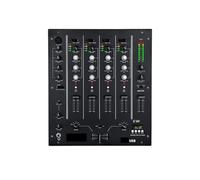 Platine DJ, Mixeur DJ USB 4 canaux avec interface intégrée, égaliseur 3 bandes, entrée phone et crossfader remplaçable for scène DJ