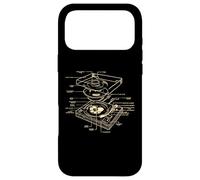 Platine DJ Schematic Party Design Dance Disco Techno Musique Coque pour iPhone 17 Pro Max