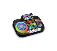 Platine DJ Studio Magic Light Enfant 3-7 ans - Table de Mixage Kid, interactive et lumineuse - 4 modes de Jeu -