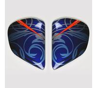 Platine écran casque de moto intégral Arai VAS Pedrosa Bleu TU