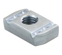 Platine écrou FCN 8 acier électrozingué - FISCHER - 77407 Noir G