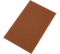 Platine Euro TRU COMPONENTS avec revêtement en cuivre Bakélite (L x l) 16 mm x 10 mm Pas 2.54 mm Contenu 1 pc(s)