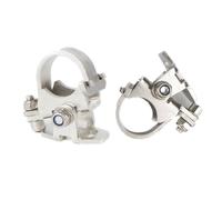 Platine Feu Arriere pour Support de Lumière Travai Support de feu antibrouillard de moto de 25 mm pour BMW F850GS, R1250GS, Adventure, Crash Bar, Spotlight, R1200GS 2004-2022, F750GS