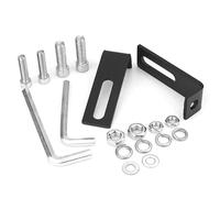 Platine Feu Arriere pour Support de montage universel pour phare de moto, feu de signalisation, support fixe pour clignotants de motocross Support Phare