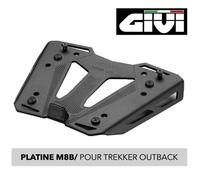 Platine - GIVI - M8B Monokey Trekker - Compatible Trekker 42L/58L - Noir - Monokey