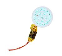 Platine LED SMD 2W diamètre 56mm, carte electronique LED avec driver inclus (Bleu, 220V)