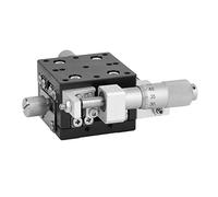 Platine linéaire XY 40x40mm LY40 CM, déplacement Manuel avec Barres linéaires pour Instruments optiques, Fabrication de Semi-conducteurs et