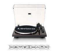 Platine Pro vinyle Bluetooth 5.2 Bois Métal - Cellule Ortofon 2M Red - Stabilisateur plateau chromé
