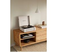 RECORD PLAYER RETRO - Platine Rétro Avec Lecteur/enregistreur Bluetooth, USB, SD, MicroSD Et Mp3 Blanc Cassé