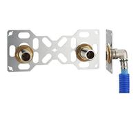 Sortie de cloison fixsystem double per à sertir ø16 NOYON & THIEBAULT