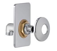 Platine sortie de Cloison simple Universelle pour WC FIXSYSTEM