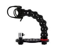 Platine Stabilisateur de Plongee sous-Marine GO-Tray avec Bras Flexible et Support Lampe pour GoPro DJI Osmo Action Autre Caméra d'action pour GoPro FLEX-ARM GOTR03