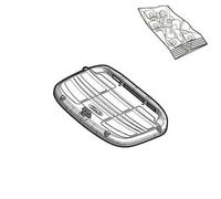 Platine Standard pour Top Case shad SH40/42/45/46