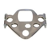 PLATINE SUPERIEURE DE FOURCHE CYCLO ADAPTABLE PEUGEOT 103 MVL, VOGUE CHROME -SELECTION P2R-