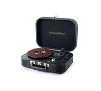 Muse Platine vinyle MT-201 GLD - Stéréo 33-45-78 tours, Bluetooth USB AUX, 2x5W Black Gold