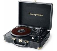 Platine vinyle 3 vitesses 33/45/78 avec bluetooth Muse mt103gd Noir G