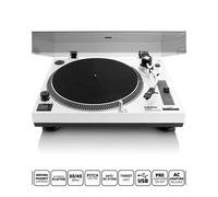 Platine vinyle - Lenco - L-3810 - Enregistrement USB-PC - Préamplificateur intégré - 33/45 tr/min