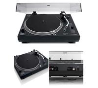 Platine vinyle à entraînement direct - LENCO - L-3828 - Encodage USB-PC - Préampli phono intégré - 33/45 tr/min (±10%)