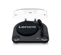 Lenco LS-40BK Tourne-disque entraîné par courroie Noir Semi-automatique