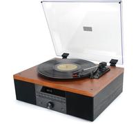 Platine vinyle - Akai - ATT-14BT - Amplificateur intégré - Bluetooth - Haut-parleurs 10W