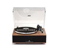 Platine Vinyle ANGELS HORN Tourne-Disque Vinyle Bluetooth HiFi Haut-Parleurs Préamplificateur Phono Intégré 33 45 Tours/Min Micro AT-3600L