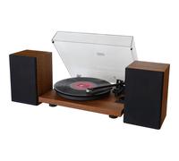 Platine vinyle Aster PL711 2x18W Bluetooth Marron