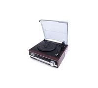Platine vinyle audio à entraînement par courroie Camry Premium CR1113 Noir, Chrome, Bois Semi-automatique